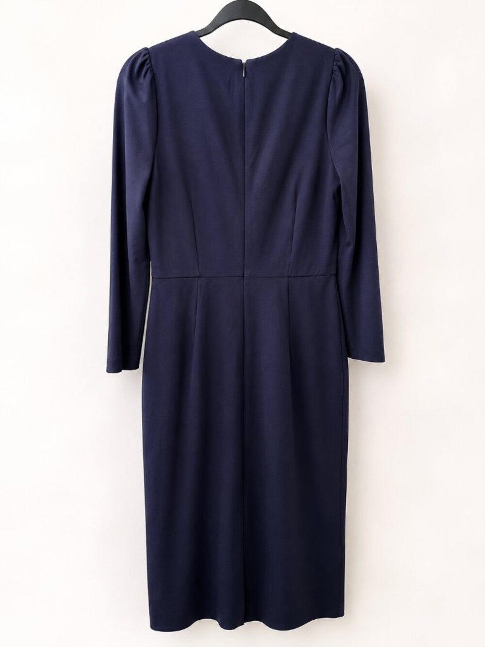 NWT Boden Bethany Ponte Navy Midi Dress, Size 8R - Picture 3 of 10